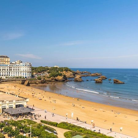 Nouvelle Vague Modern Ocean View Studio W Balcony - Swimming Pool Biarritz Exteriör bild