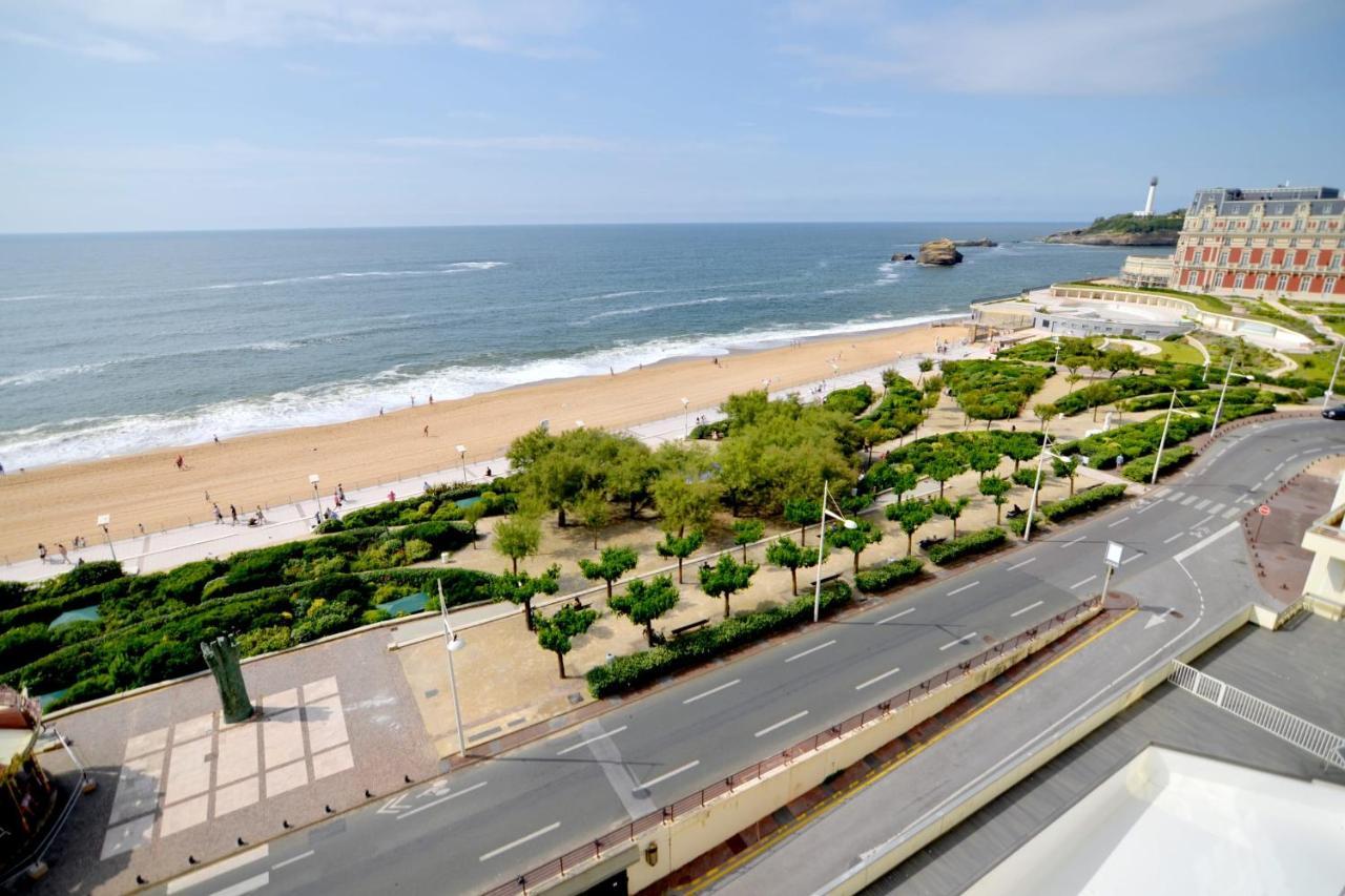 Nouvelle Vague Modern Ocean View Studio W Balcony - Swimming Pool Biarritz Exteriör bild