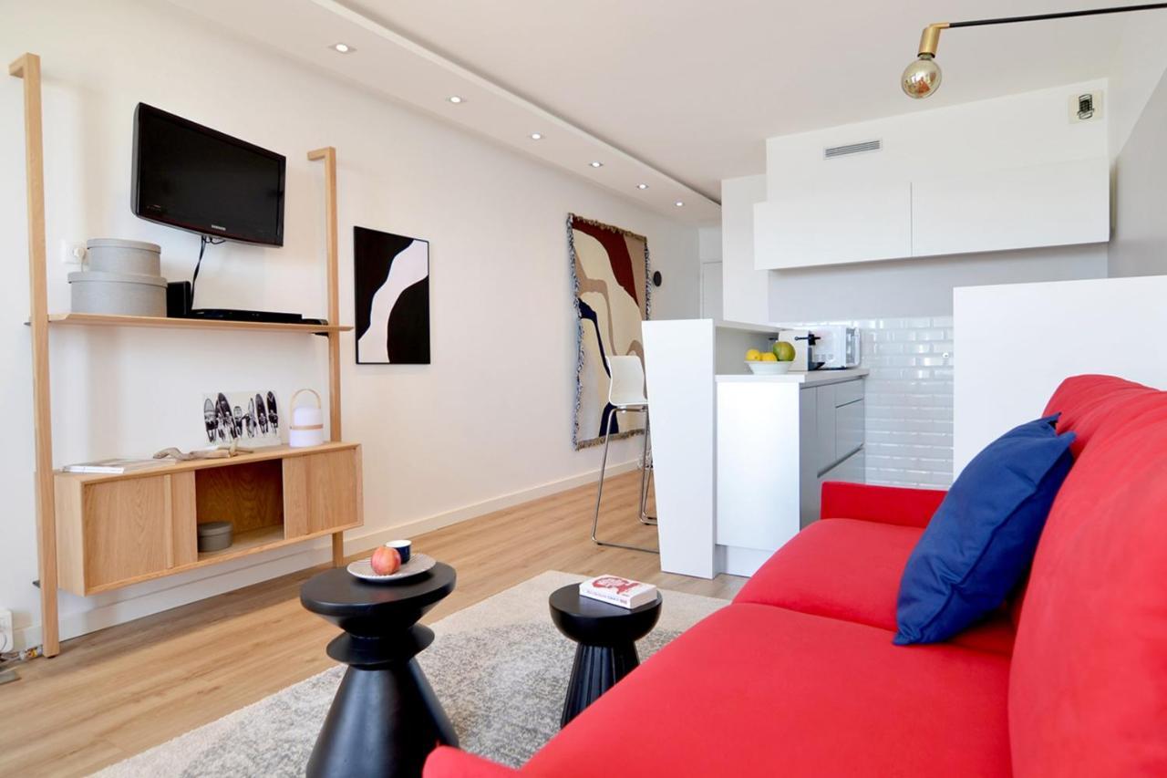 Nouvelle Vague Modern Ocean View Studio W Balcony - Swimming Pool Biarritz Exteriör bild