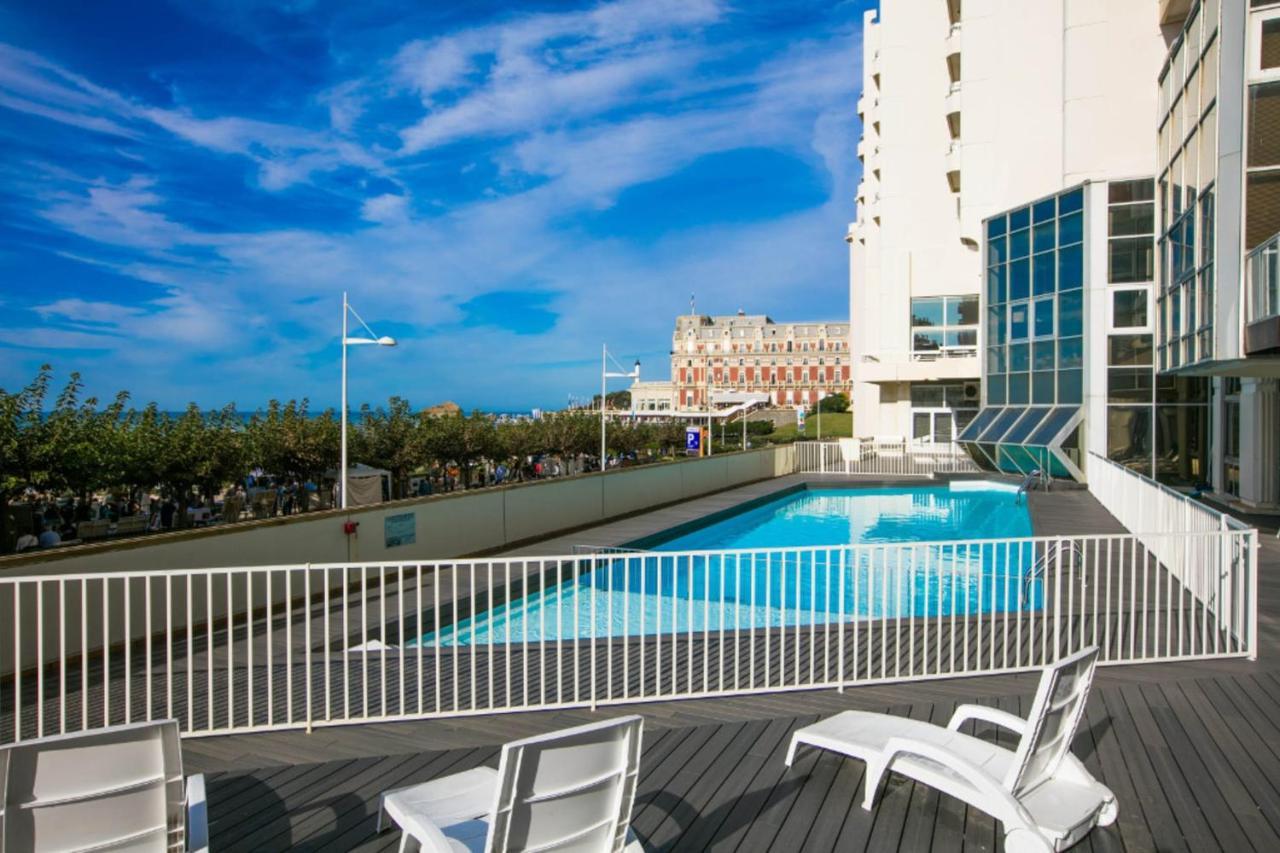 Nouvelle Vague Modern Ocean View Studio W Balcony - Swimming Pool Biarritz Exteriör bild